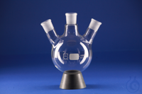 Pallone f. tondo ml.2000 centrale NS29/32 + laterali NS29/32+NS14/23 inclinati Pallone in vetro...